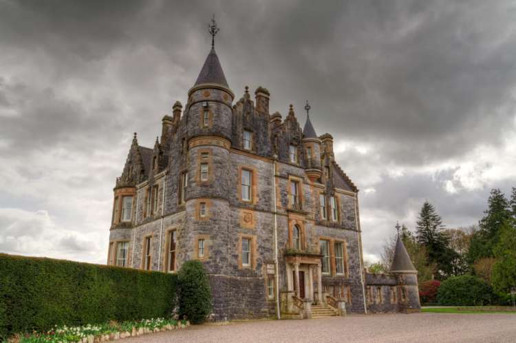 Blarney House at castle gardens
